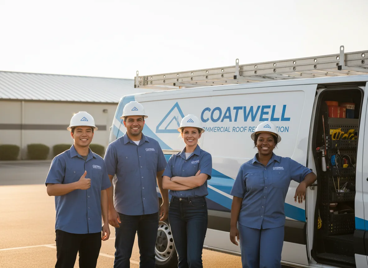 Commercial roof coating company in Wendell, NC